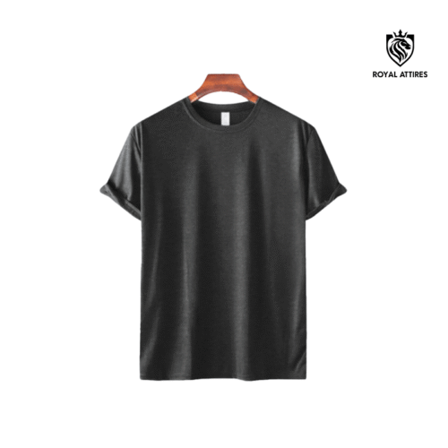 Mens Premium Blank T-shirt - Anthra-Melange
