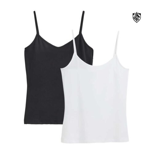 Ladies Cotton Scoop Neck Camisole Non- Tank Top